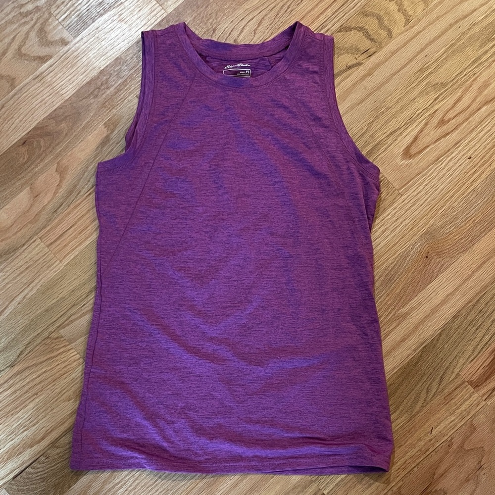 Eddie Bauer Purple Women's Exercise Top XS (NWOT)